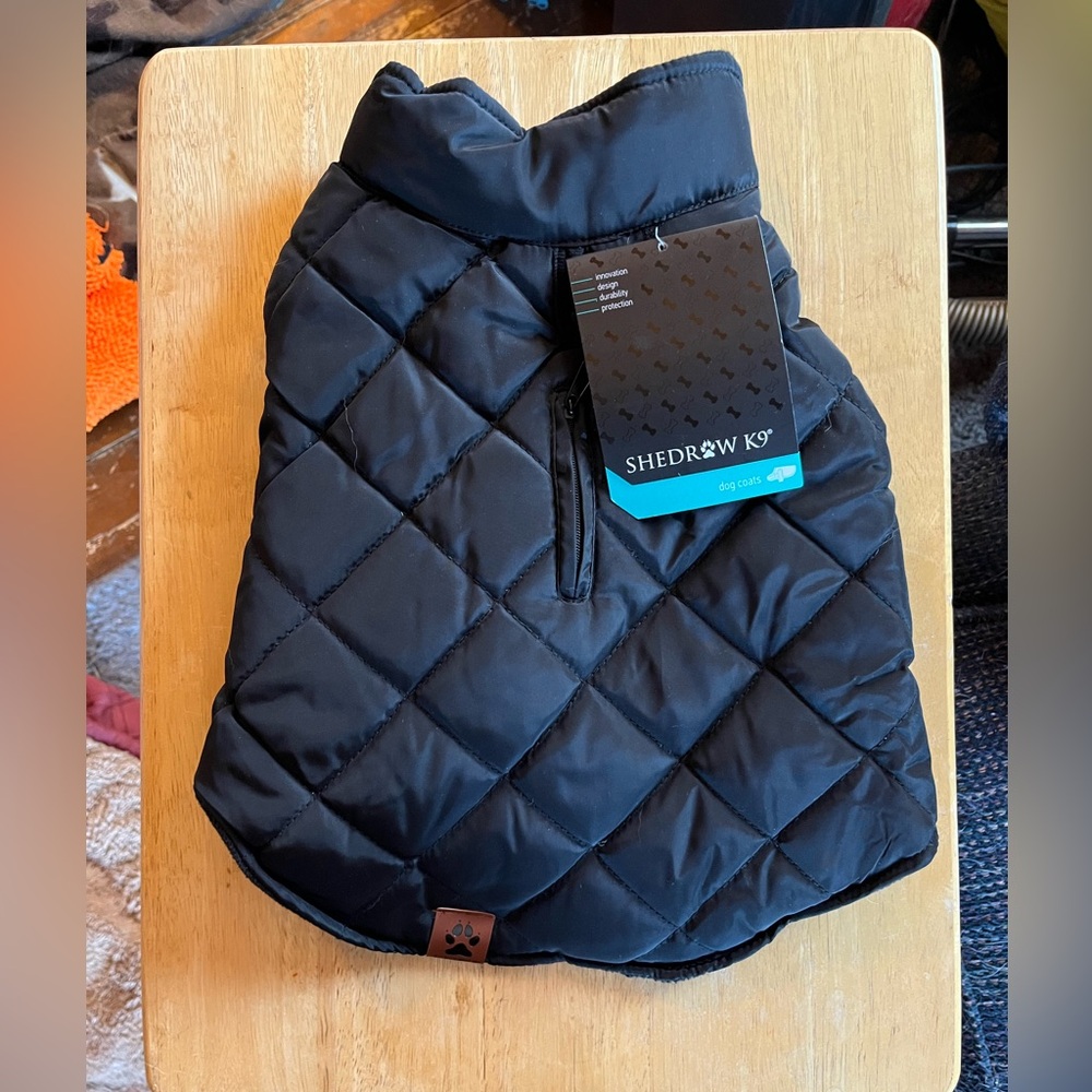 Shedrow quilted dog coat/jacket